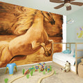 Vintage Horse Painting Print Wall Sticker