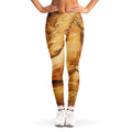 Vintage Horse Painting Print Women's Leggings