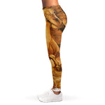 Vintage Horse Painting Print Women's Leggings