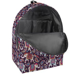 Vintage Indian Elephant Pattern Print Backpack