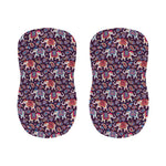 Vintage Indian Elephant Pattern Print Bar Stool Covers