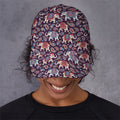 Vintage Indian Elephant Pattern Print Baseball Cap