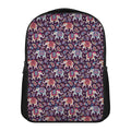 Vintage Indian Elephant Pattern Print Casual Backpack