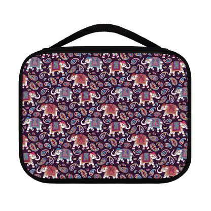 Vintage Indian Elephant Pattern Print Classic Bible Case