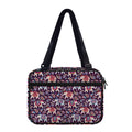 Vintage Indian Elephant Pattern Print Double Strap Bible Bag