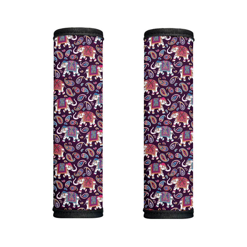 Vintage Indian Elephant Pattern Print Handle Covers