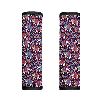 Vintage Indian Elephant Pattern Print Handle Covers