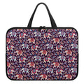 Vintage Indian Elephant Pattern Print Laptop Sleeve With Handle