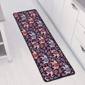Vintage Indian Elephant Pattern Print Long Kitchen Mat
