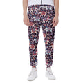Vintage Indian Elephant Pattern Print Joggers