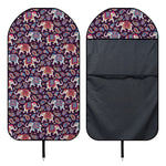 Vintage Indian Elephant Pattern Print Waterproof Car Seat Cover