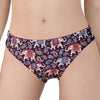 Vintage Indian Elephant Pattern Print Women's Panties