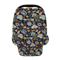 Vintage Indian Floral Pattern Print Baby Seat Cover
