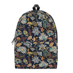Vintage Indian Floral Pattern Print Backpack