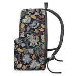 Vintage Indian Floral Pattern Print Backpack