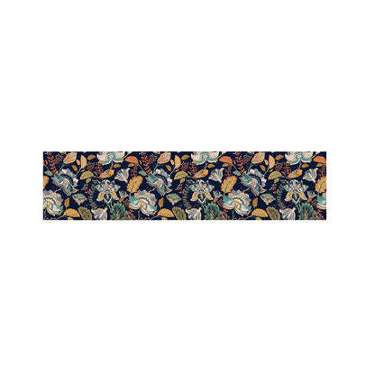 Vintage Indian Floral Pattern Print Bed Runner