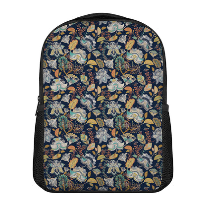 Vintage Indian Floral Pattern Print Casual Backpack