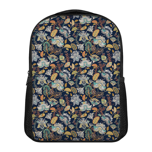 Vintage Indian Floral Pattern Print Casual Backpack
