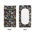 Vintage Indian Floral Pattern Print Changing Pad Cover