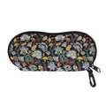 Vintage Indian Floral Pattern Print Glasses Case