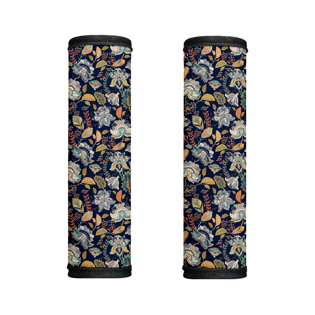 Vintage Indian Floral Pattern Print Handle Covers