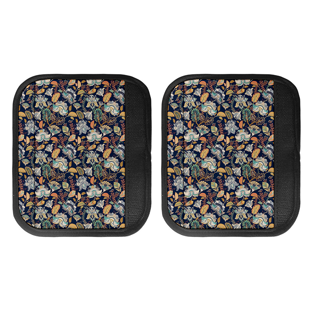 Vintage Indian Floral Pattern Print Handle Covers