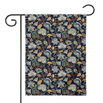 Vintage Indian Floral Pattern Print House Flag