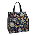 Vintage Indian Floral Pattern Print Insulated Lunch Tote