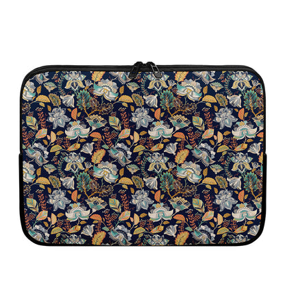 Vintage Indian Floral Pattern Print Laptop Sleeve