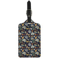 Vintage Indian Floral Pattern Print Luggage Tag