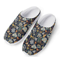 Vintage Indian Floral Pattern Print Mesh Casual Shoes