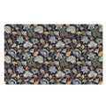 Vintage Indian Floral Pattern Print Polyester Doormat