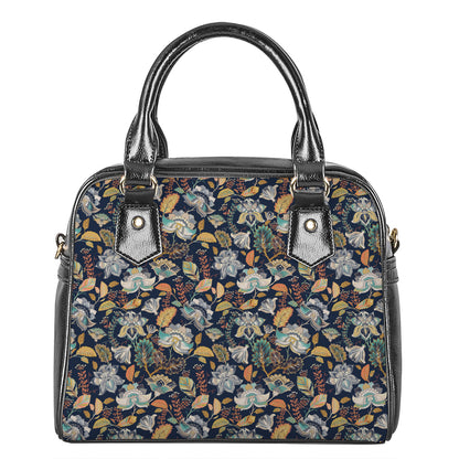 Vintage Indian Floral Pattern Print Shoulder Handbag