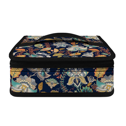 Vintage Indian Floral Pattern Print Small Lunch Bag