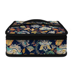 Vintage Indian Floral Pattern Print Small Lunch Bag