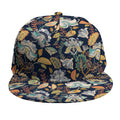 Vintage Indian Floral Pattern Print Snapback Cap