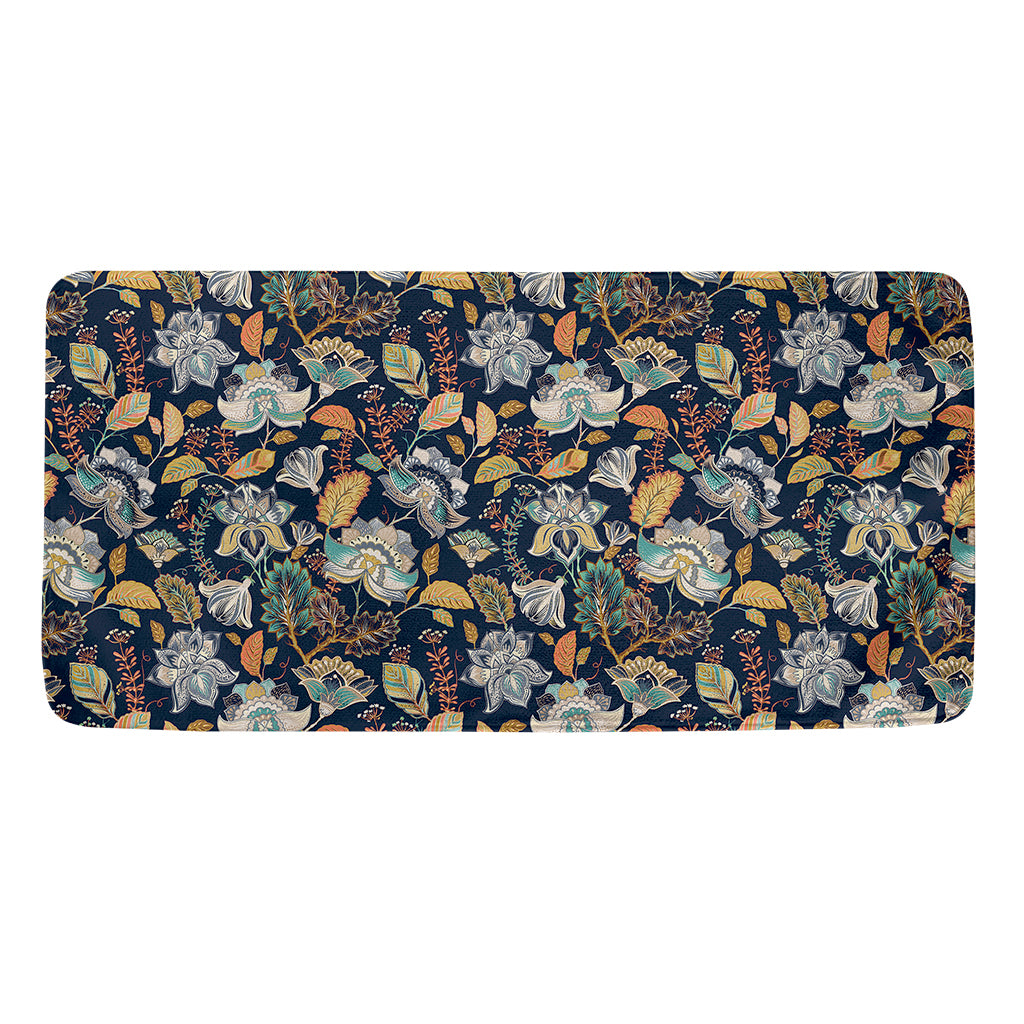 Vintage Indian Floral Pattern Print Towel