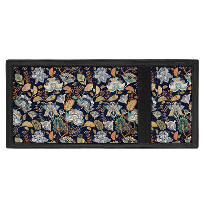 Vintage Indian Floral Pattern Print Trifold Wallet