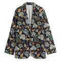 Vintage Indian Floral Pattern Print Women's Blazer
