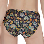 Vintage Indian Floral Pattern Print Women's Panties
