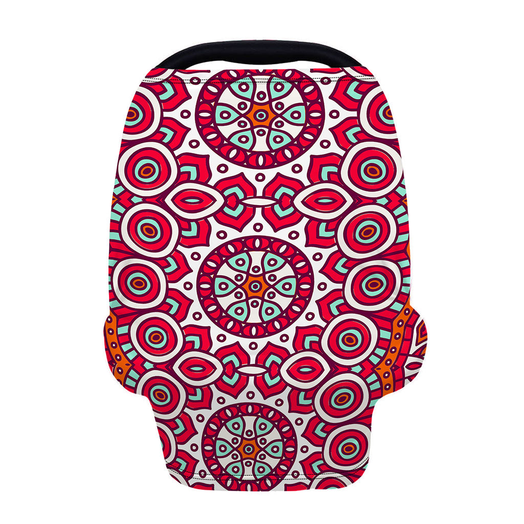 Vintage Indian Mandala Print Baby Seat Cover