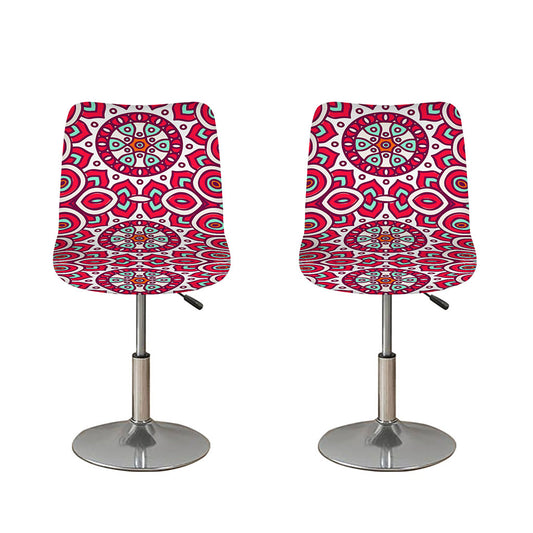 Vintage Indian Mandala Print Bar Stool Covers