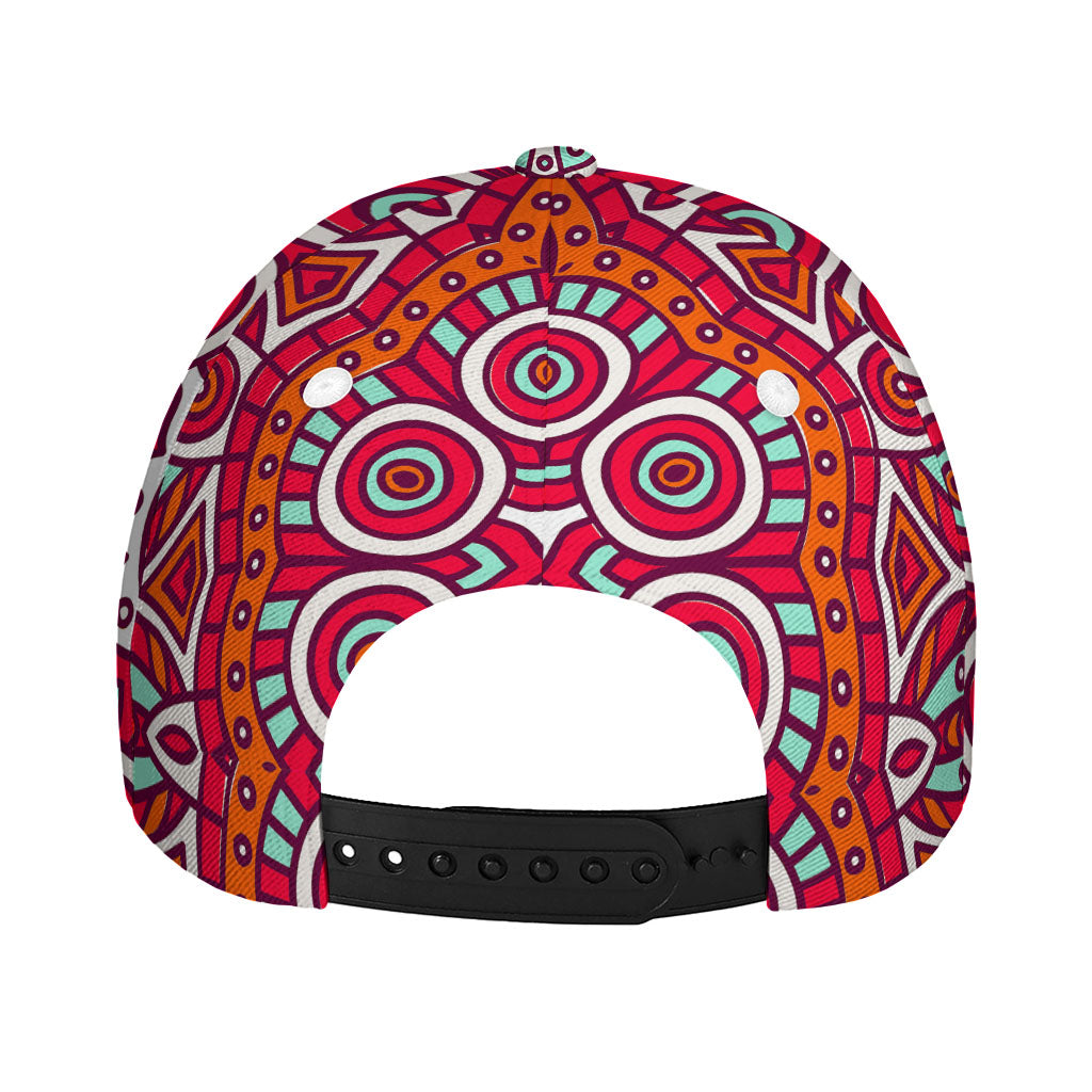 Vintage Indian Mandala Print Baseball Cap