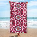 Vintage Indian Mandala Print Beach Towel