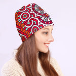 Vintage Indian Mandala Print Beanie