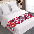 Vintage Indian Mandala Print Bed Runner