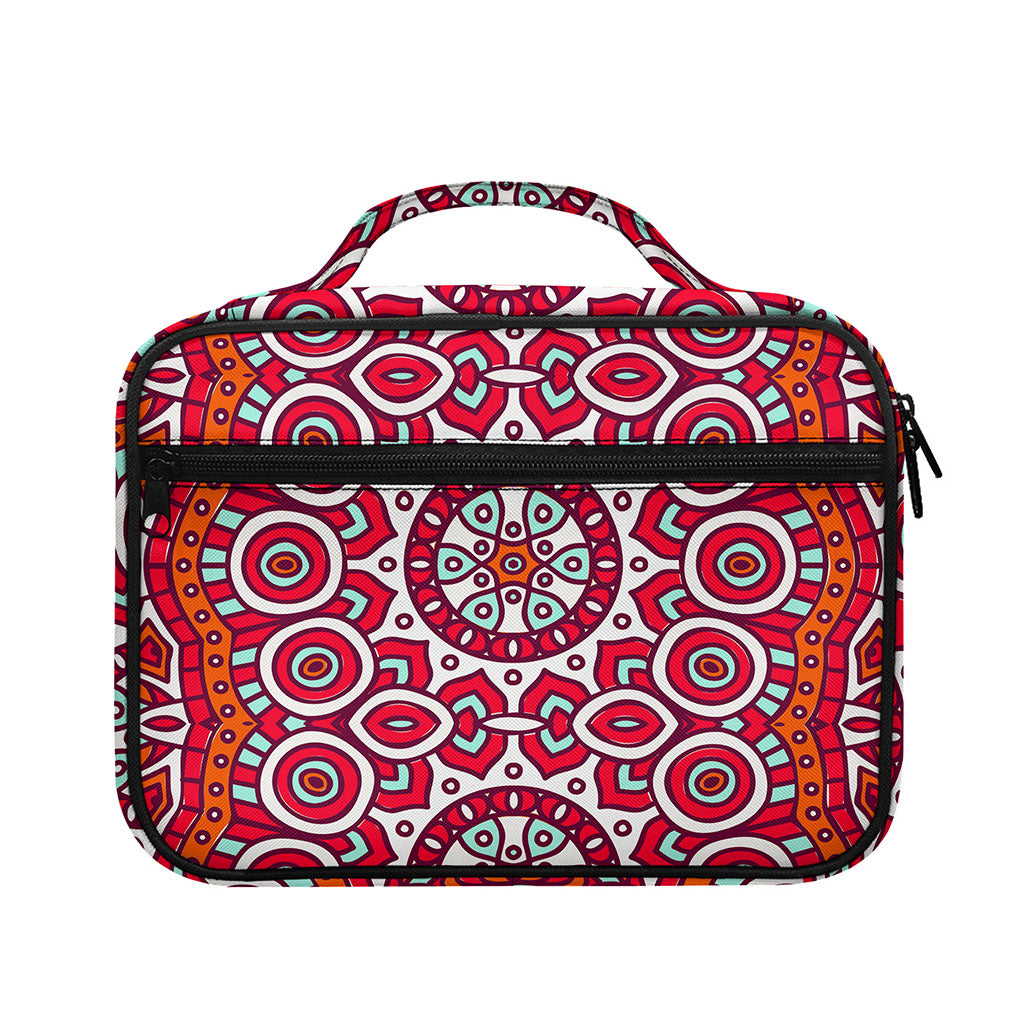 Vintage Indian Mandala Print Briefcase Bible Bag