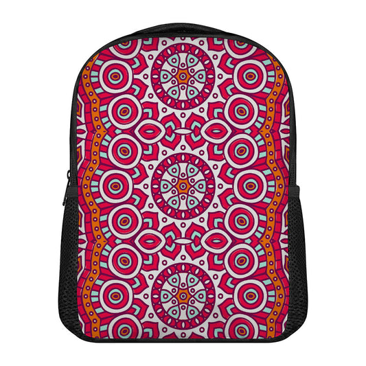 Vintage Indian Mandala Print Casual Backpack