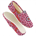 Vintage Indian Mandala Print Casual Shoes