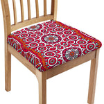 Vintage Indian Mandala Print Chair Cushion Cover